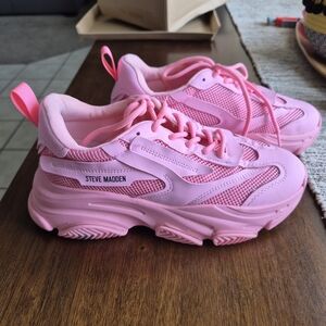 Steve Madden Pink Sneakers